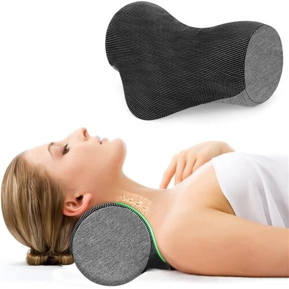 Neck and Shoulder Relaxer, Cervical Traction Device Neck Stretcher with Magnetic - Picture 1 of 6